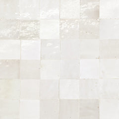Bedrosians Zagora 12" X 12" Mosaic 2" x 2" Blanc