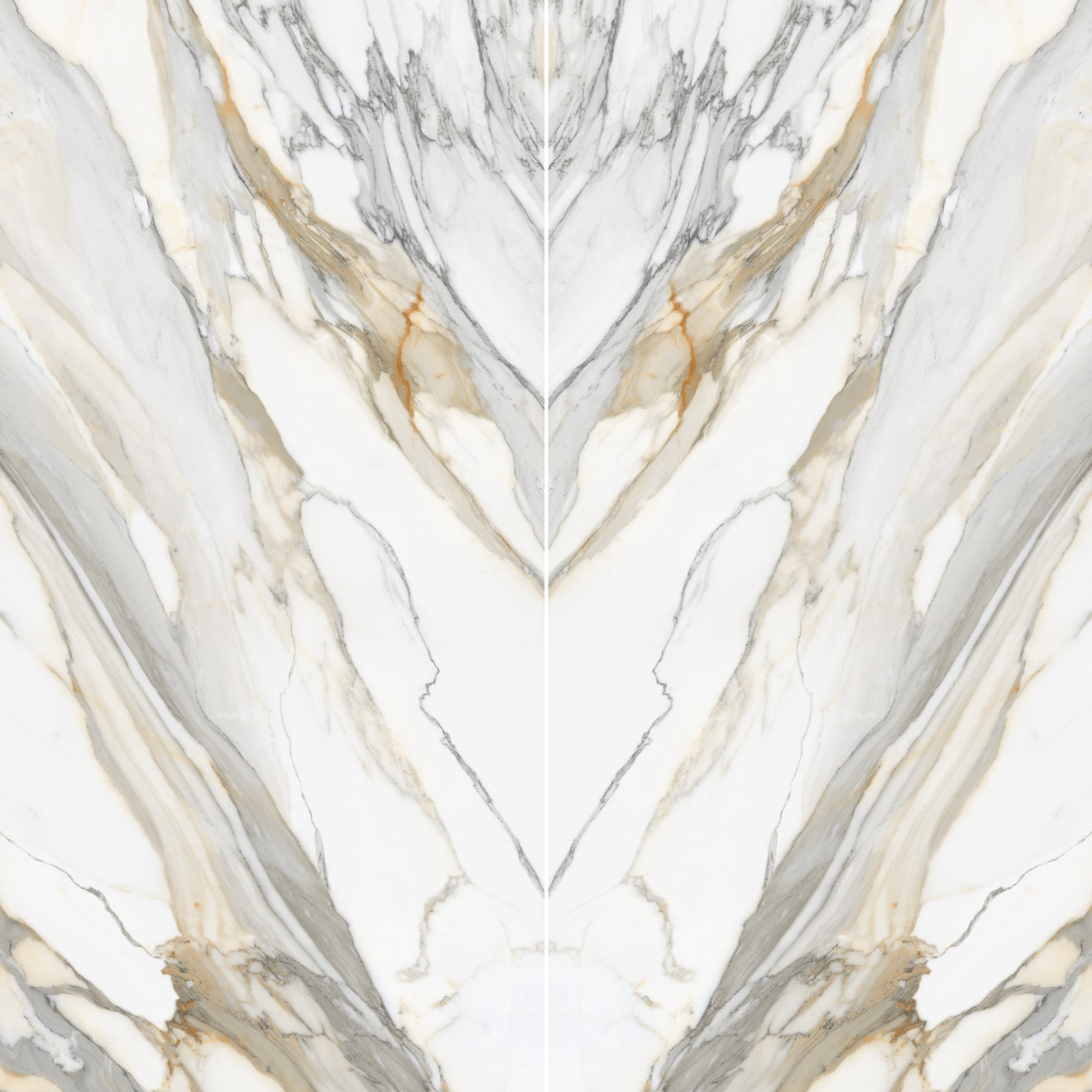 Bedrosians Magnifica Encore Slab 60" x 126" Bookmatched Honed Calacatta Macchia Vecchia