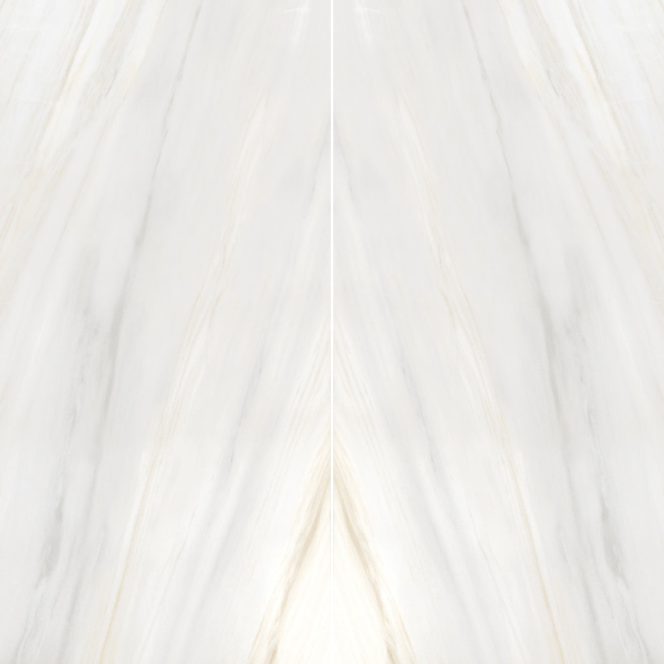 Bedrosians Magnifica Encore Slab 60" x 126" Bookmatched Satin Bianco Lasa