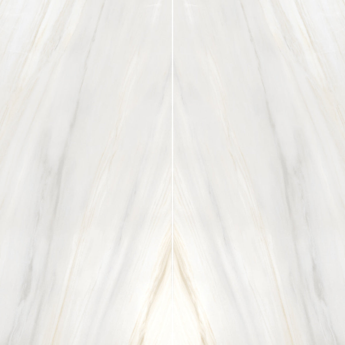 Bedrosians Magnifica Encore Slab 60" x 126" Bookmatched Satin Bianco Lasa