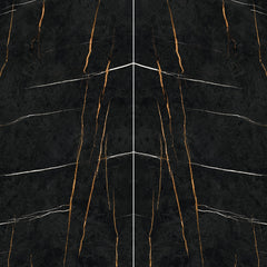 Bedrosians Magnifica Encore Luxury Slab 63" x 126" Bookmatched Polished Sahara Noir