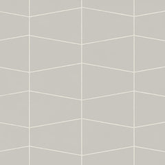 Bedrosians Marin 8.25" X 13" Trapezoid Mosaic Pebble Gray / Light Gray