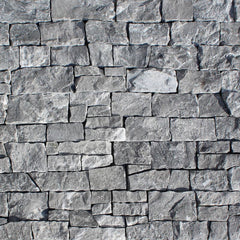 Bedrosians Marble 8" x 22" Tumbled Ledger Fossil Grey