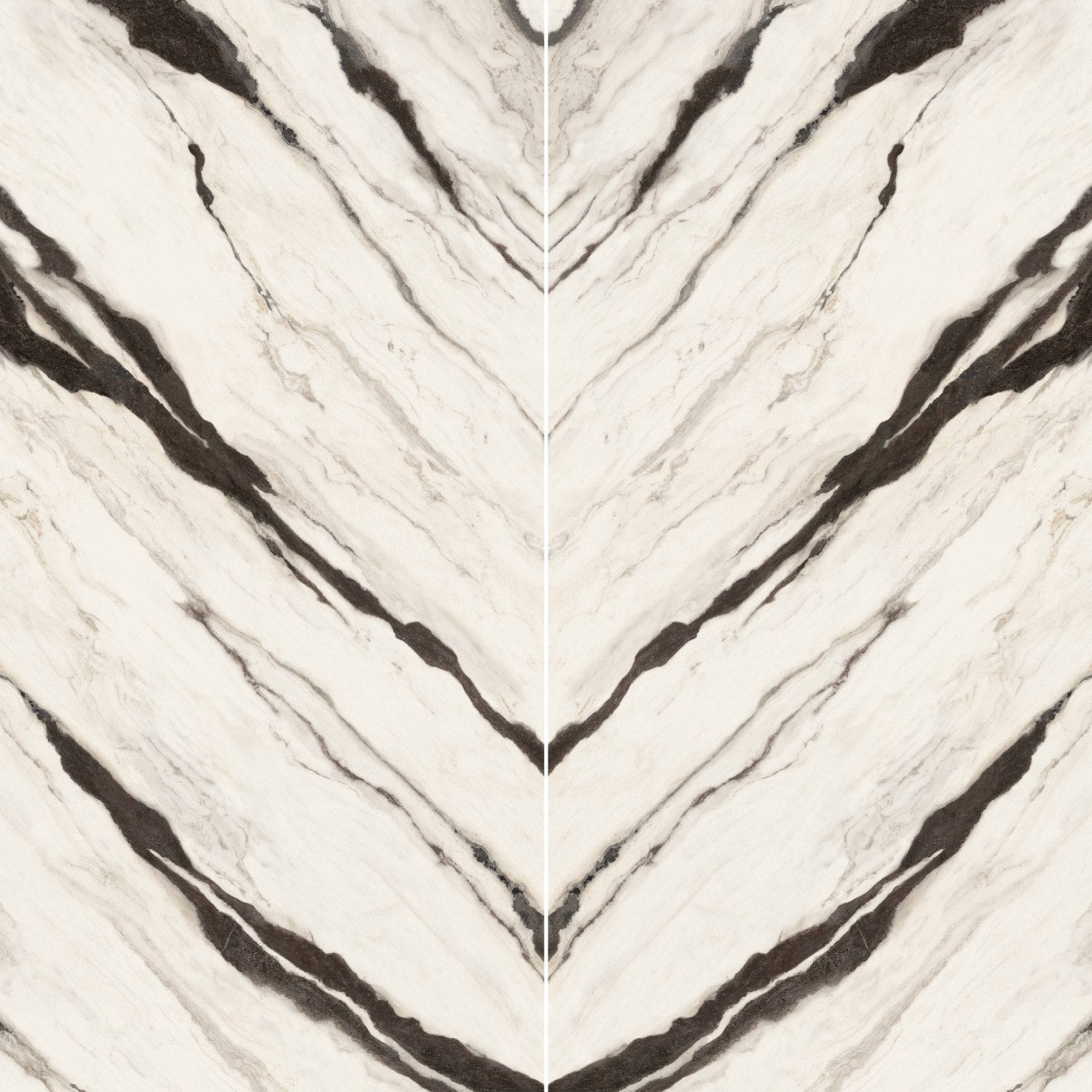 Bedrosians Magnifica Encore Luxury Slab 63" x 126" Bookmatched Polished Panda