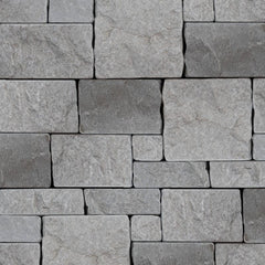 Bedrosians Marble 8" x 22" Tumbled Ledger Grey Marble