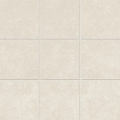 Bedrosians Bluerun 4" x 4" Mosaic 12" x 12"  Antique White