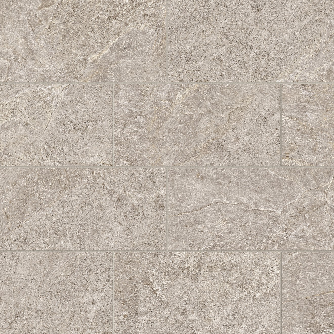 Bedrosians Farmhouse Living 12" x 24" Matte Pewter