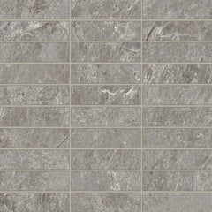 Bedrosians Farmhouse Living 1" x 4" Mosaic 12" x 12"  Millstone