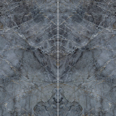 Bedrosians Magnifica Encore Slab 60" x 126" Bookmatched Satin Brilho Azul