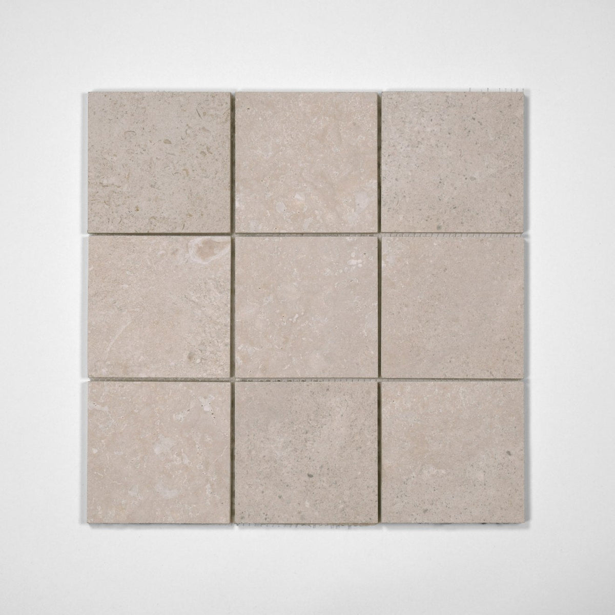 Bedrosians Ikonite 4" x 4" Mosaic 12" x 12" Honed Light