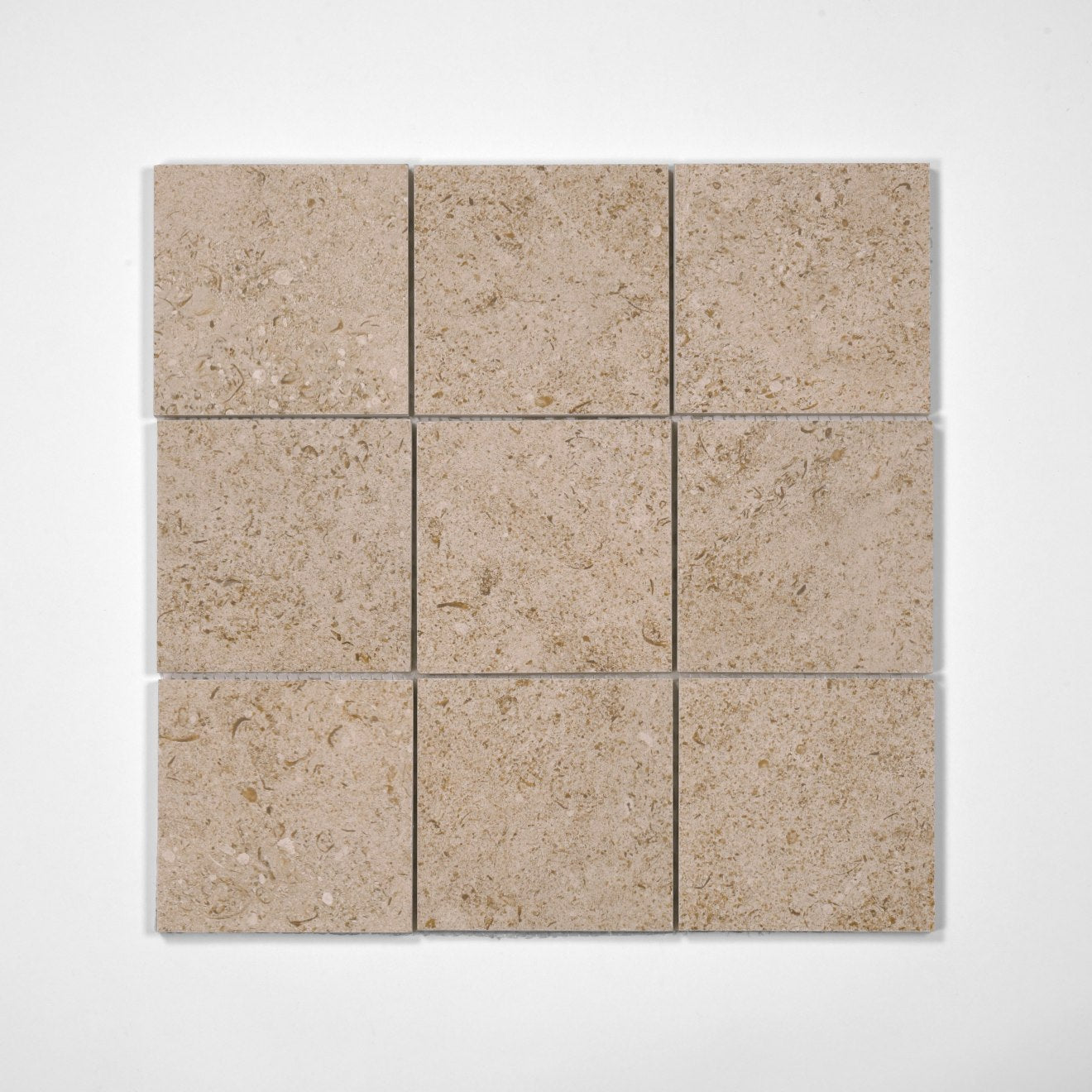 Bedrosians Ikonite 4" x 4" Mosaic 12" x 12" Honed Walnut