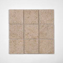 Bedrosians Ikonite 4" x 4" Mosaic 12" x 12" Honed Walnut