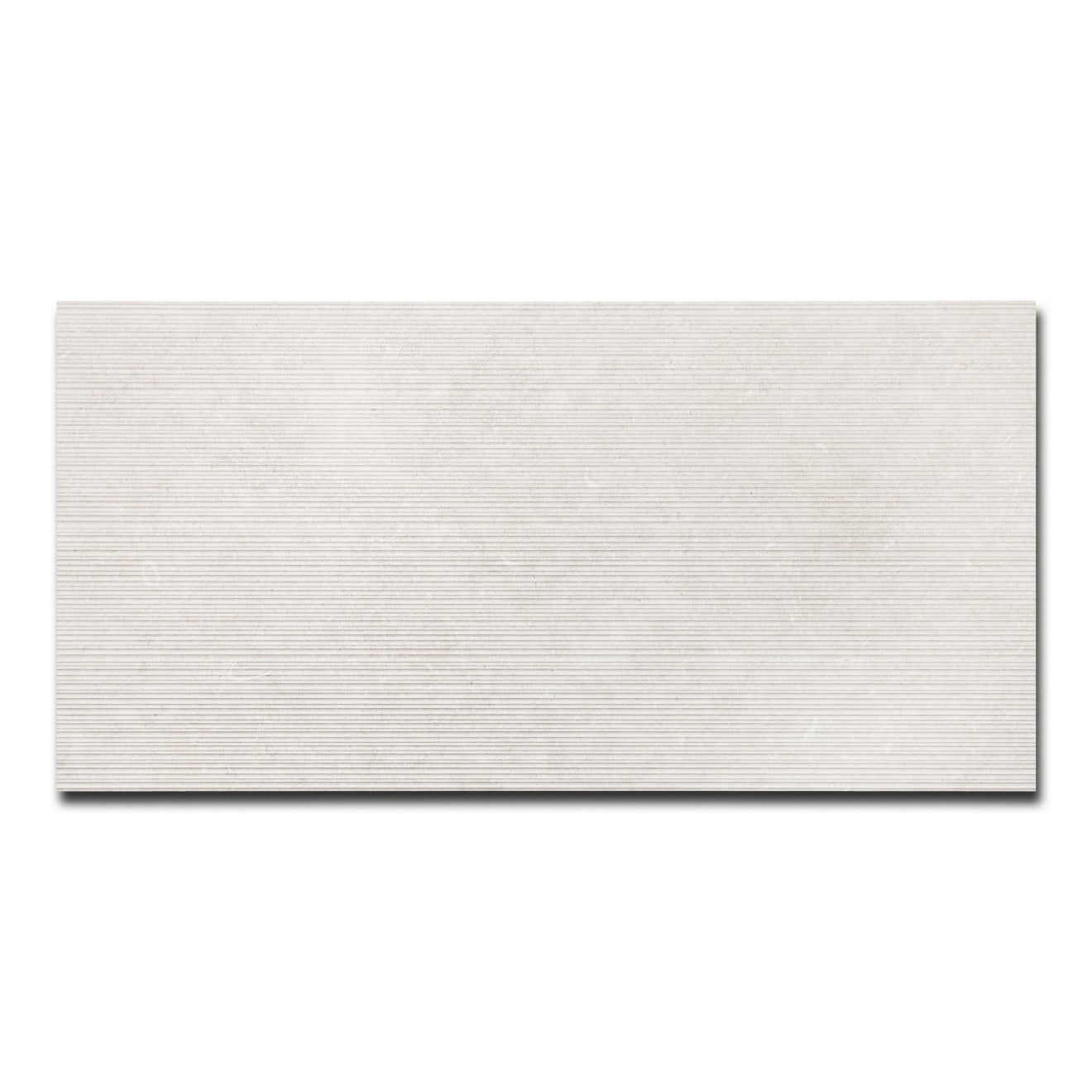 Bedrosians Oda 24" x 48" Ceramic Coast Deco Ice