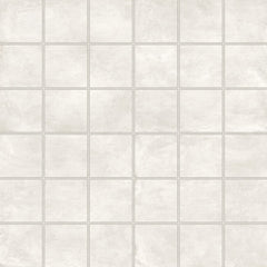 Bedrosians +One 2" x 2" Mosaic 12" x 12" Matte Chalk