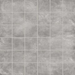 Bedrosians +One 2" x 2" Mosaic 12" x 12" Matte Ash