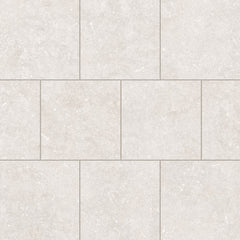 Bedrosians Oda 4" x 4" Mosaic 11" x 13" Off Set Ice