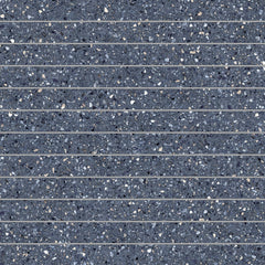 Bedrosians Mystere 1" x 12" Mosaic 12" x 12" Structured Blue