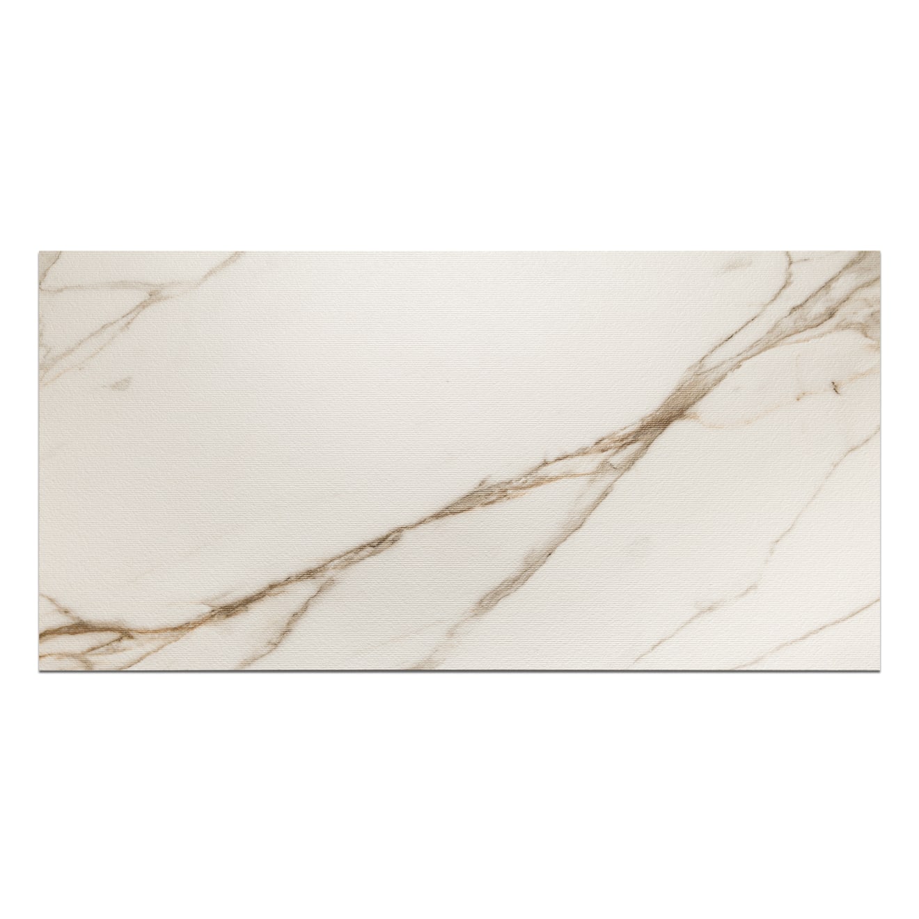 Bedrosians Opus 24" x 48" Chiseled Deco Matte Calacatta