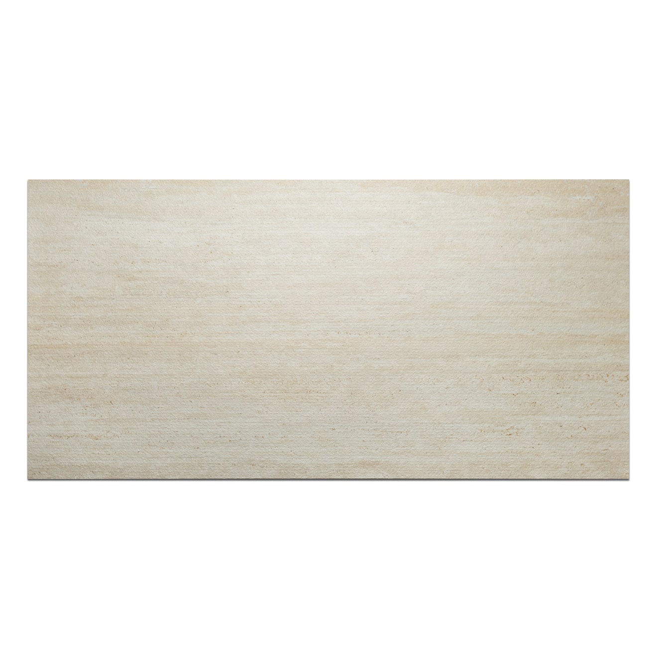Bedrosians Opus 24" x 48" Chiseled Deco Matte Travertine