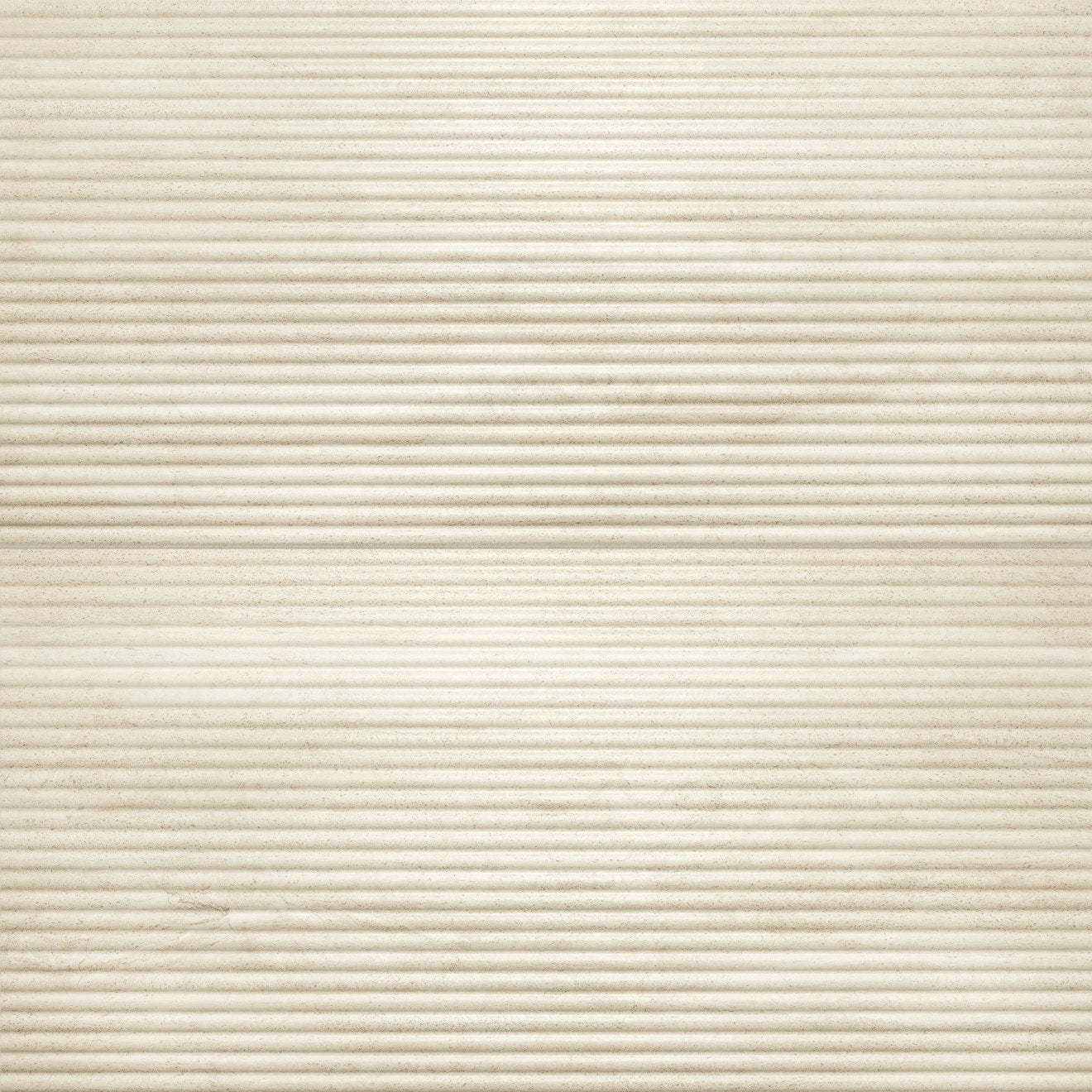 Bedrosians Tivoli 24" x 48" Fluted Deco (Convesso) - Natural Crema