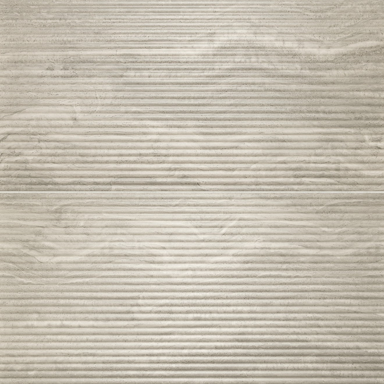 Bedrosians Tivoli 24" x 48" Fluted Deco (Convesso) - Natural Terra