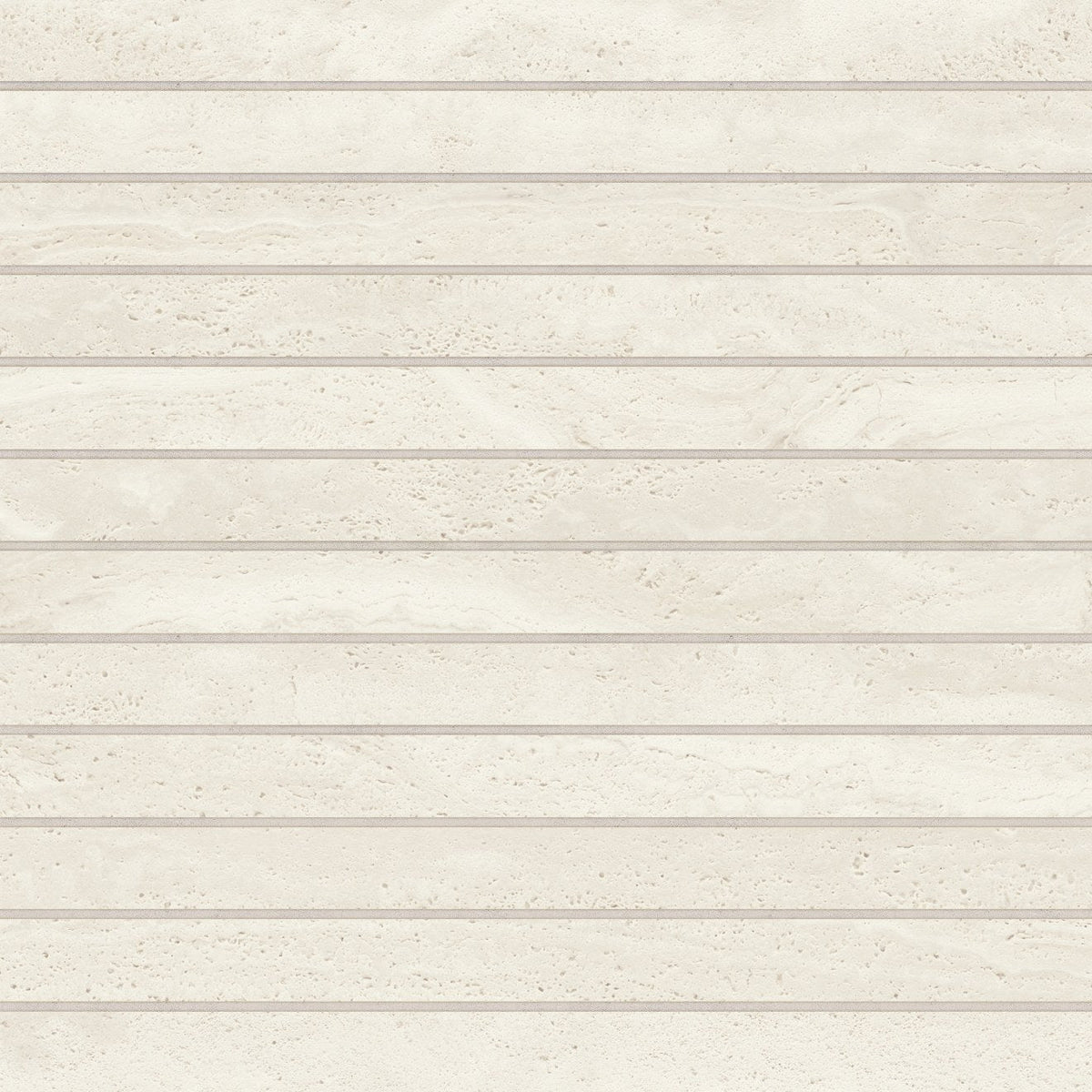 Bedrosians Tivoli 1" x 12" Mosaic 12" x 12"  Alba