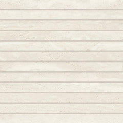 Bedrosians Tivoli 1" x 12" Mosaic 12" x 12"  Alba