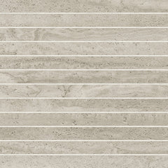 Bedrosians Tivoli 1" x 12" Mosaic 12" x 12"  Terra