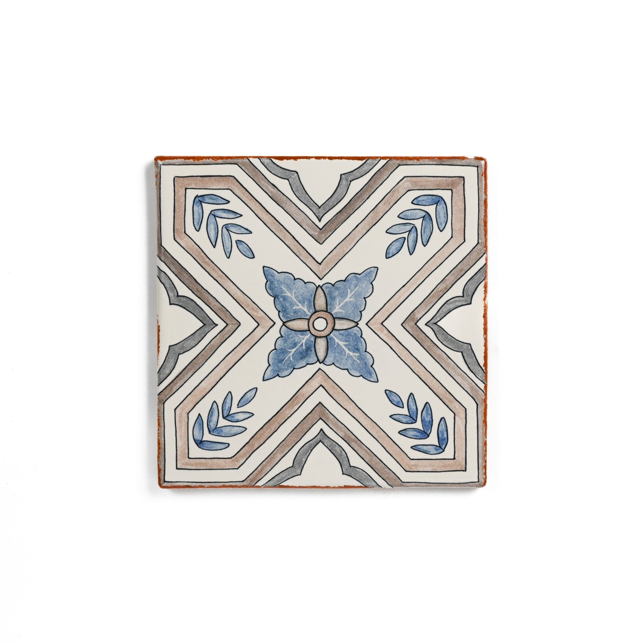 Bedrosians Palmetto 6" x 6" Terracotta Matte Sierra