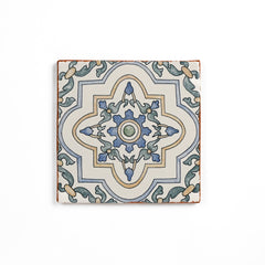 Bedrosians Palmetto 6" x 6" Terracotta Matte Estrella