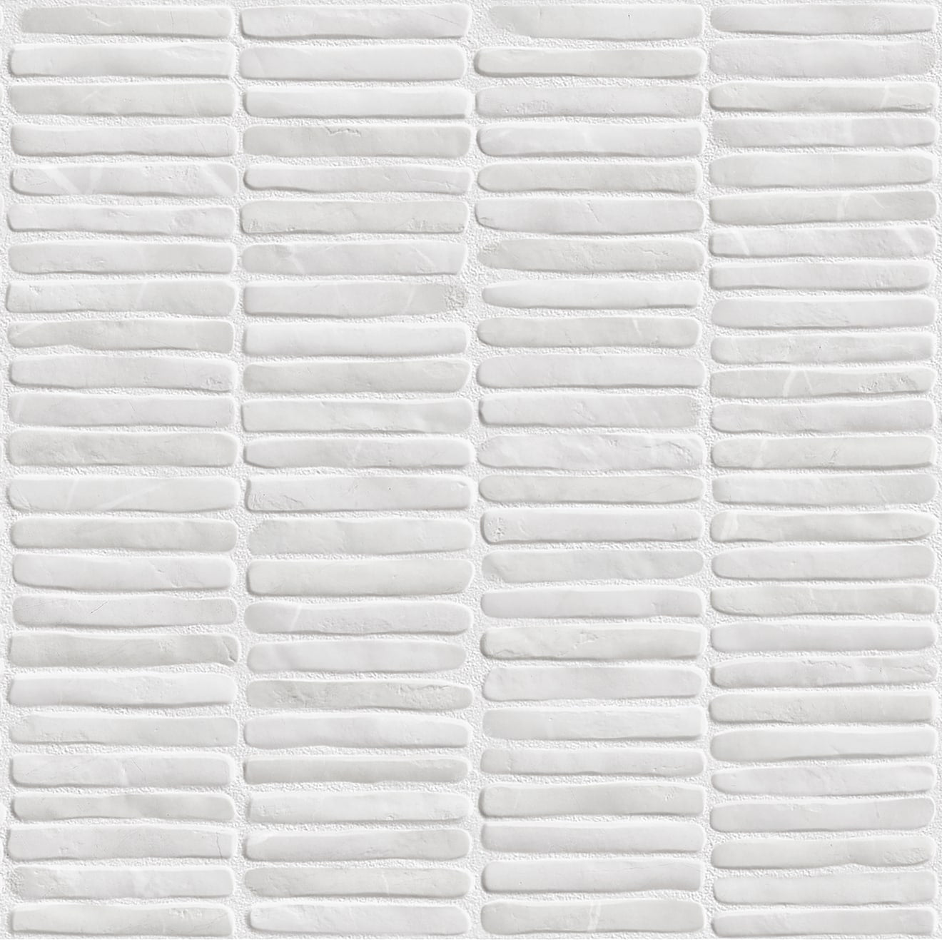 Bedrosians Node 16" x 48" Wall Tile Matte Snow