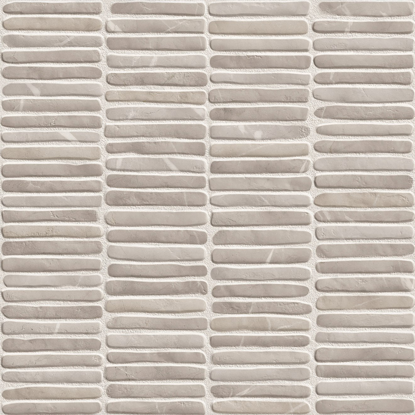 Bedrosians Node 16" x 48" Wall Tile Matte Greige