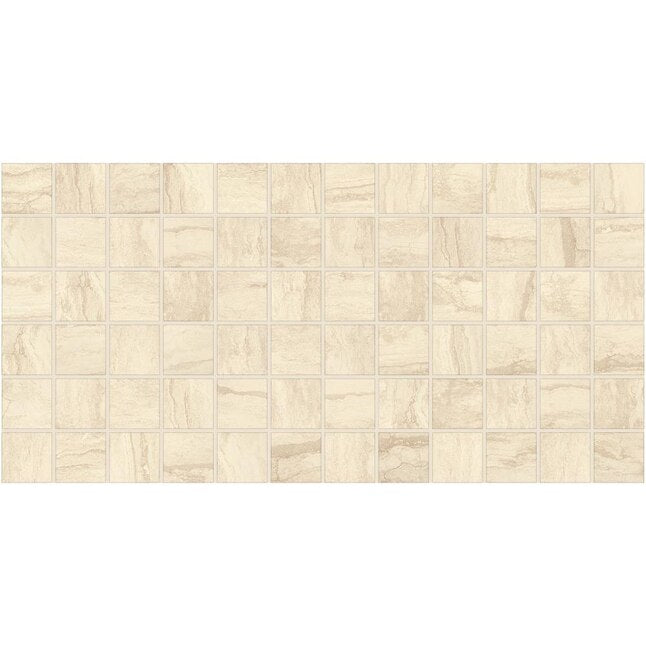 American Olean Vellagio 12" X 24" Mosaic Light Noce