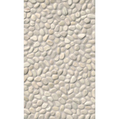 Tile Shop Pebbles Small 12x12 Tumbled White