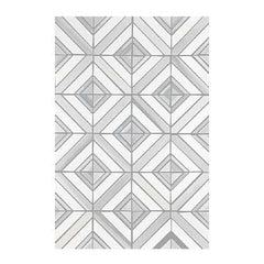Daltile Perfit Mosaix 18" X RL" Mosaic Paradise & Thassos / Hex