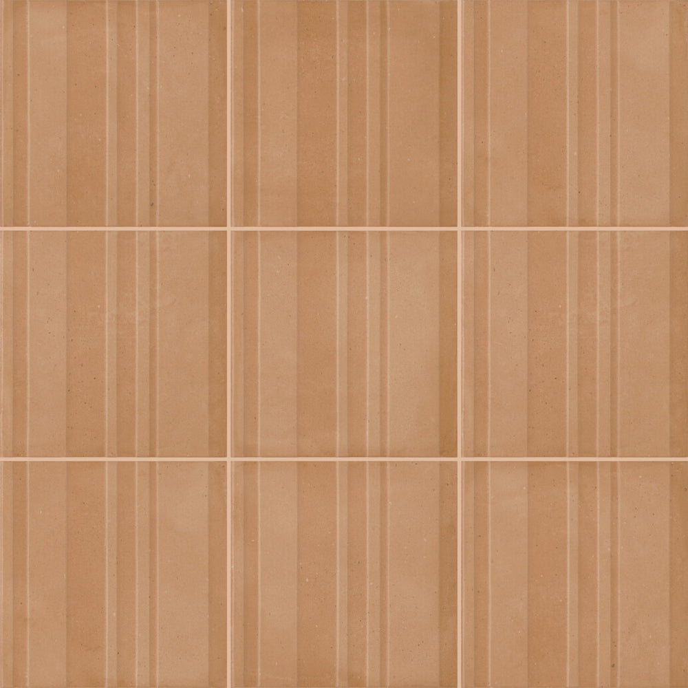 Marazzi Crafthouse 8" x 8" Fluted Matte Suede