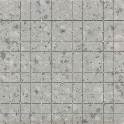American Olean ClearFace Mount 12" X 12" Mosaic Light Smoke Speckle