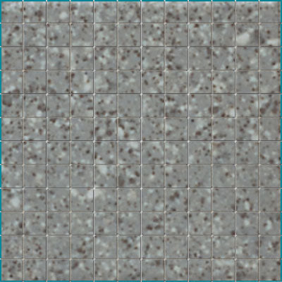 American Olean ClearFace Mount 12" X 12" Mosaic Storm Gray Speckle