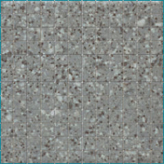 American Olean ClearFace Mount 12" X 12" Mosaic Storm Gray Speckle