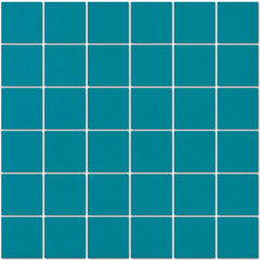 American Olean ClearFace Mount 12" X 12" Peacock Blue