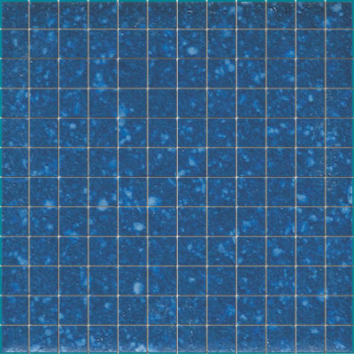 American Olean ClearFace Mount 12" X 12" Mosaic Sapphire Sky Speckle