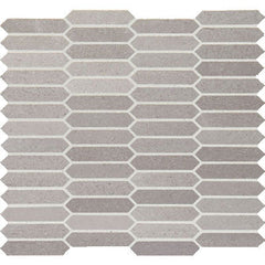 American Olean Candora Linear Hex Mosaic Polished Demure Gray