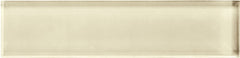 American Olean Color Appeal 2" X 8" Glass Mosaics Cloud Cream
