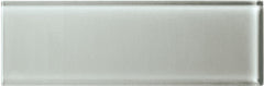 American Olean Color Appeal 2" X 8" Glass Mosaics Silver Cloud