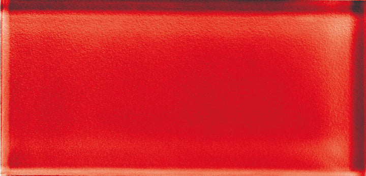 American Olean Color Appeal 4" X 12" Glass Mosaics Cherry