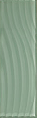 American Olean Color Appeal Abstracts 4" X 12" Wavy Glass Tile Vintage Mint
