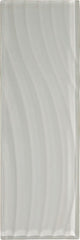 American Olean Color Appeal Abstracts 4" X 12" Wavy Glass Tile Pearl