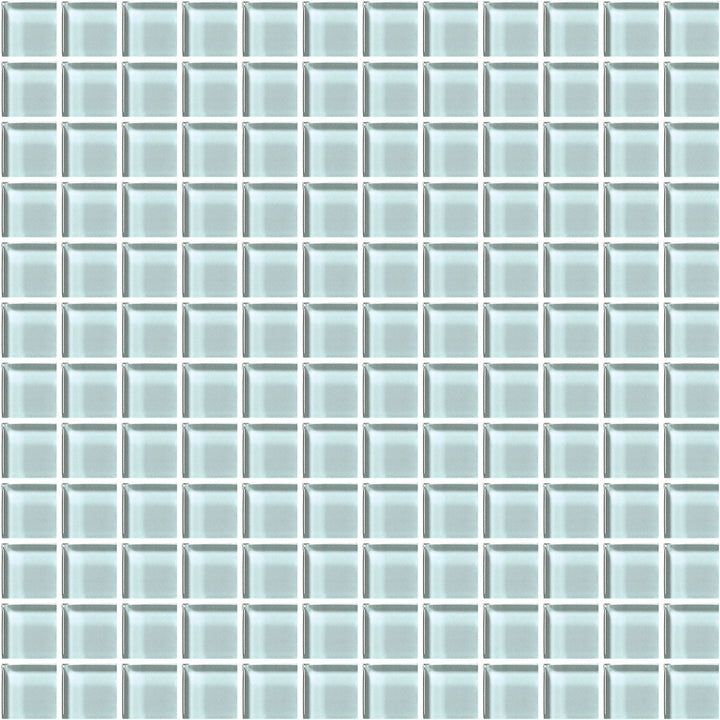 American Olean Color Appeal 11.75" X 11.75" Glass Mosaics Moonlight