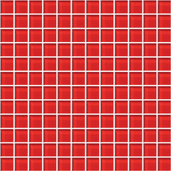 American Olean Color Appeal 11.75" X 11.75" Glass Mosaics Cherry