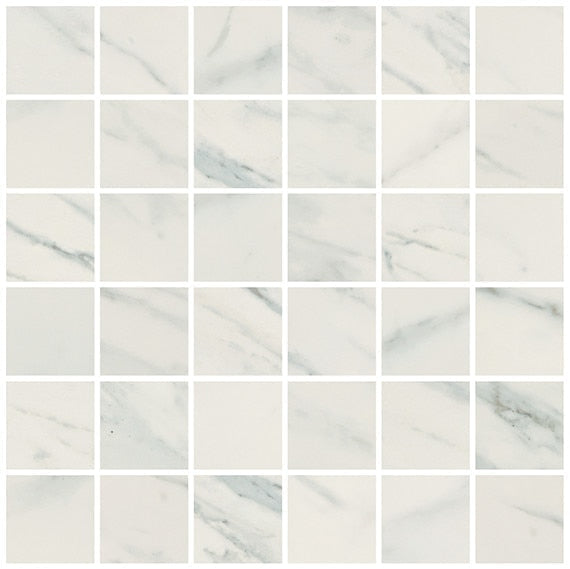 American Olean Ideology 11.75" X 11.75" Matte Carrara White